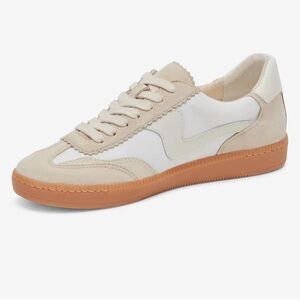 Dolce Vita Beige and White Sneakers